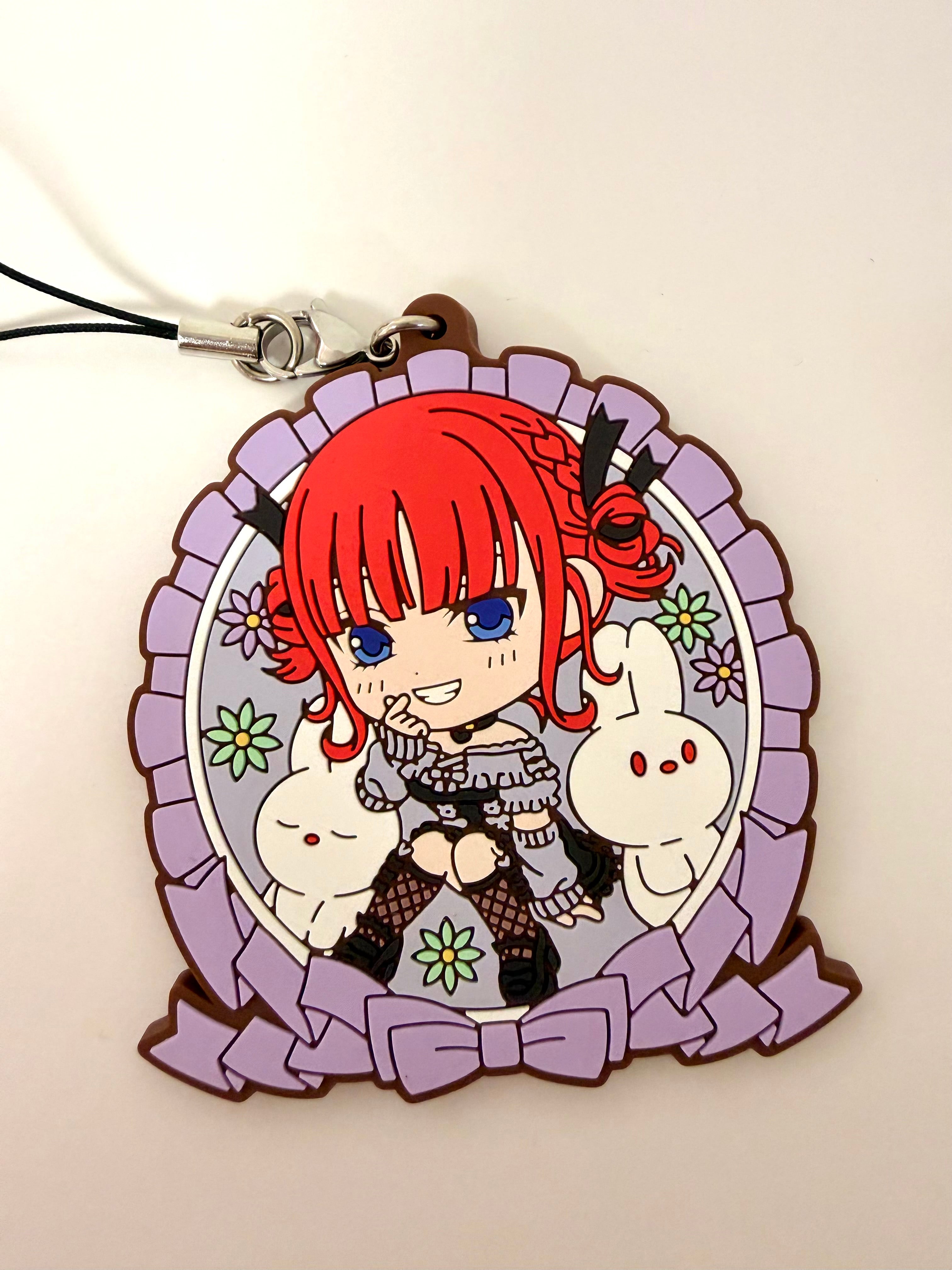 The Quintessential Quintuplets  Official Rubber Keychain JP Set of 5 Complete 263139