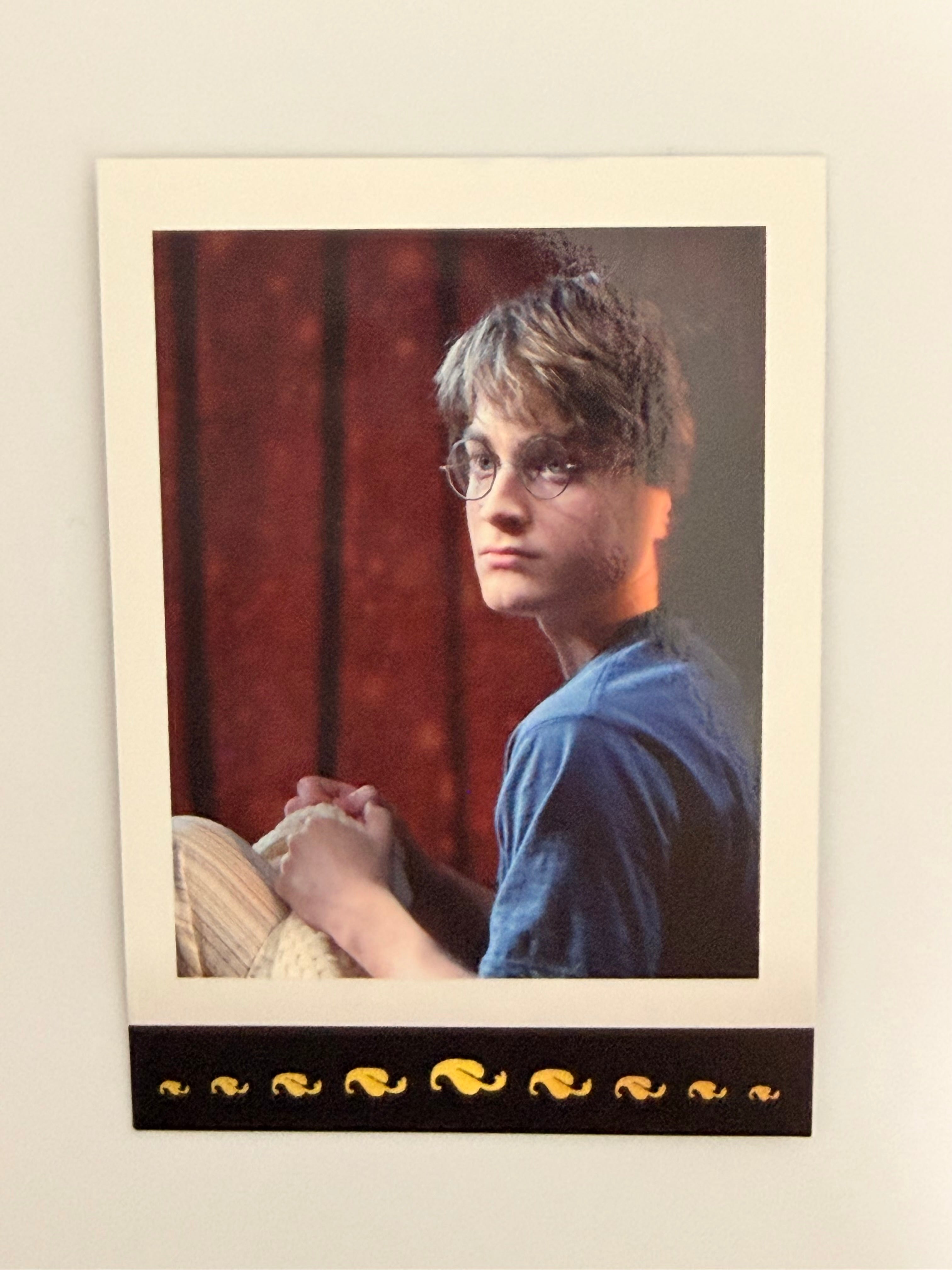 Harry Potter Official collector card Harry Draco Cedric