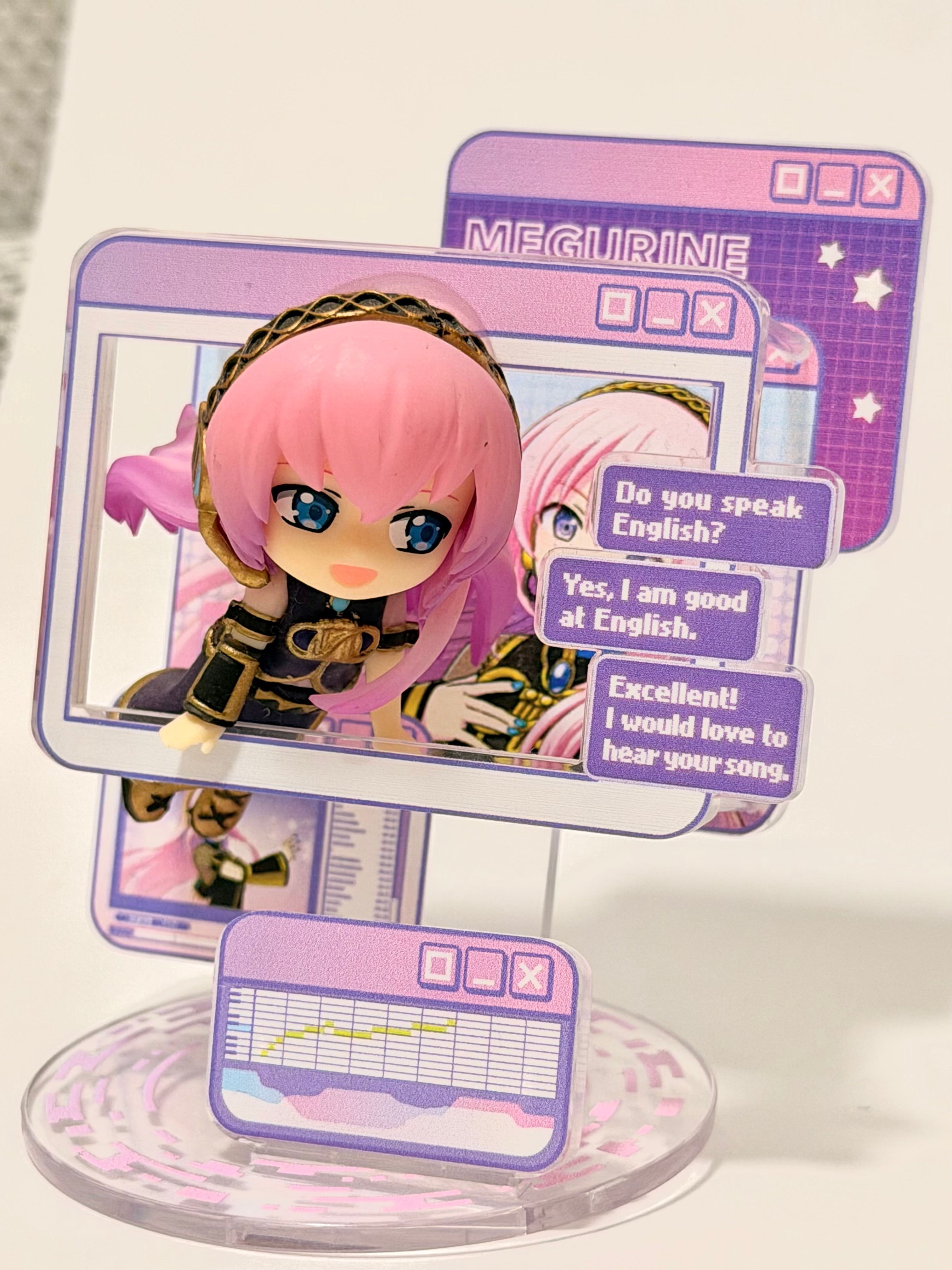 Vocaloid Luka Window Figure Blind Boxes by Re-ment Project Sekai