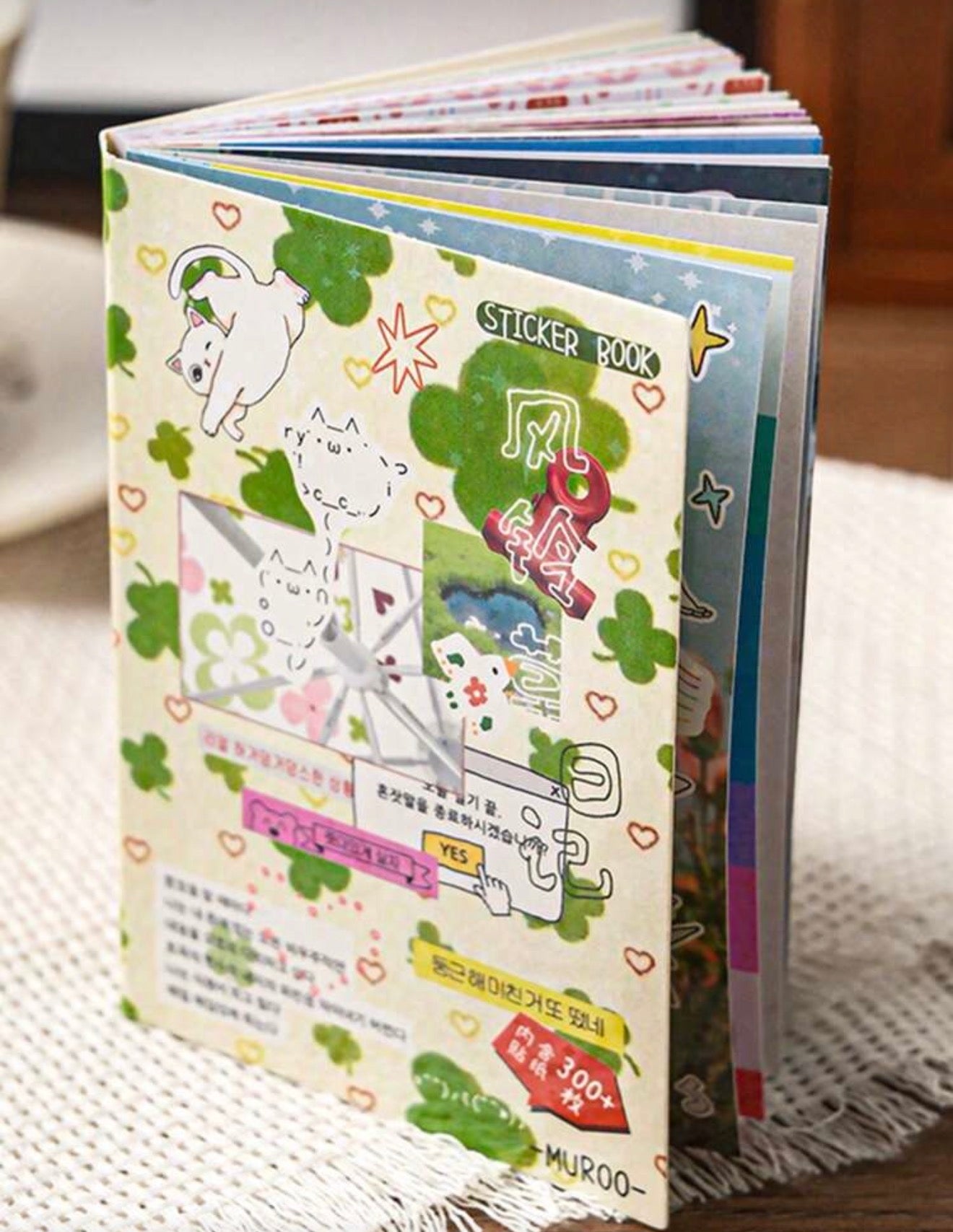 Japanese Style Jirai Kei Collage CyberCore Sticker Books 30 pages/book