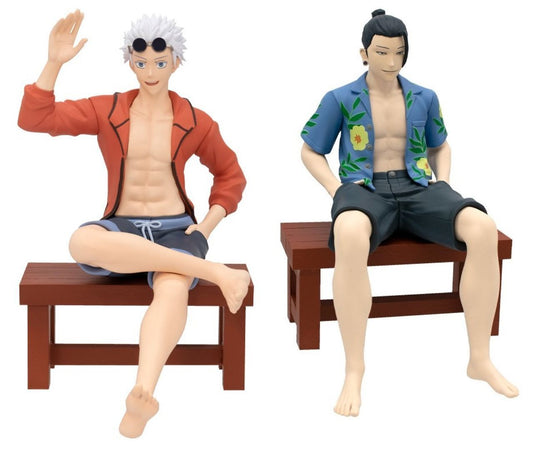 Jujutsu Kaisen Gojo and Geto Summer Swimsuit Sitting figures Set