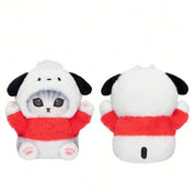 Sanrio x Mofusand Plush keychains Hello Kitty Kuromi My Melody Pompompurin Hangyodon Cinnamoroll