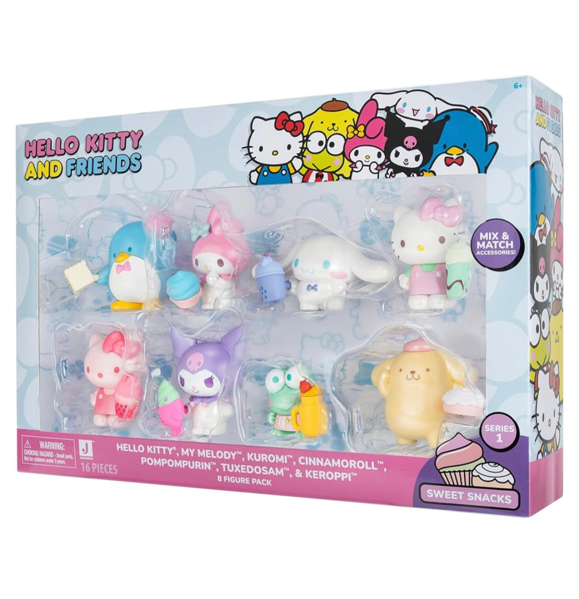 Hello Kitty and Friends Original Sweet and Salty Snack Figures