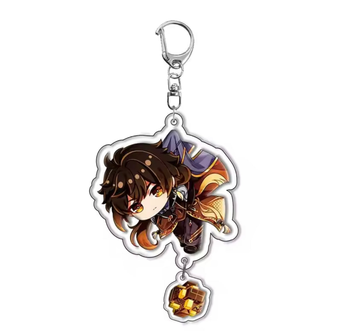 Genshin Impact Zhongli Acrylic Keychain