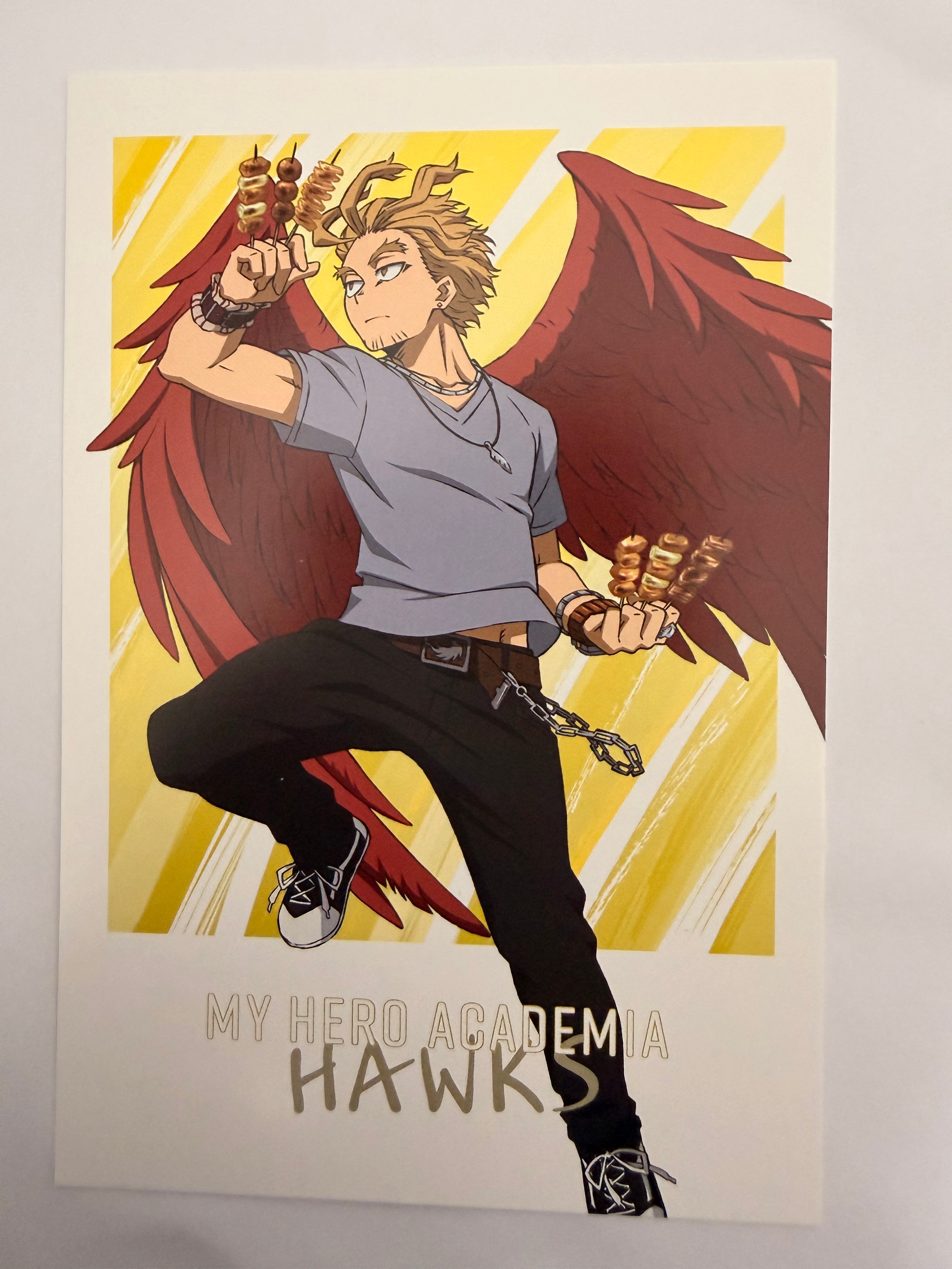 My Hero Academia Official Postcard 261782 Hawks
