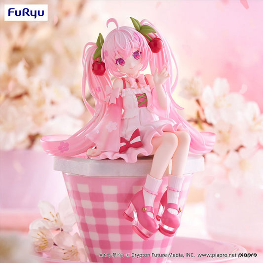 Vocaloid Sakura Miku 2025 Noodle Stopper figure by Furyu