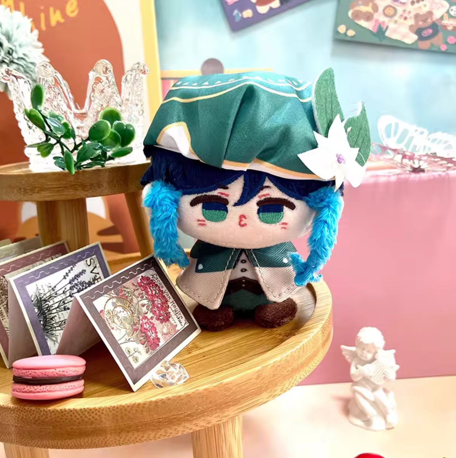 Genshin Impact Venti Handmade Plush Keychain