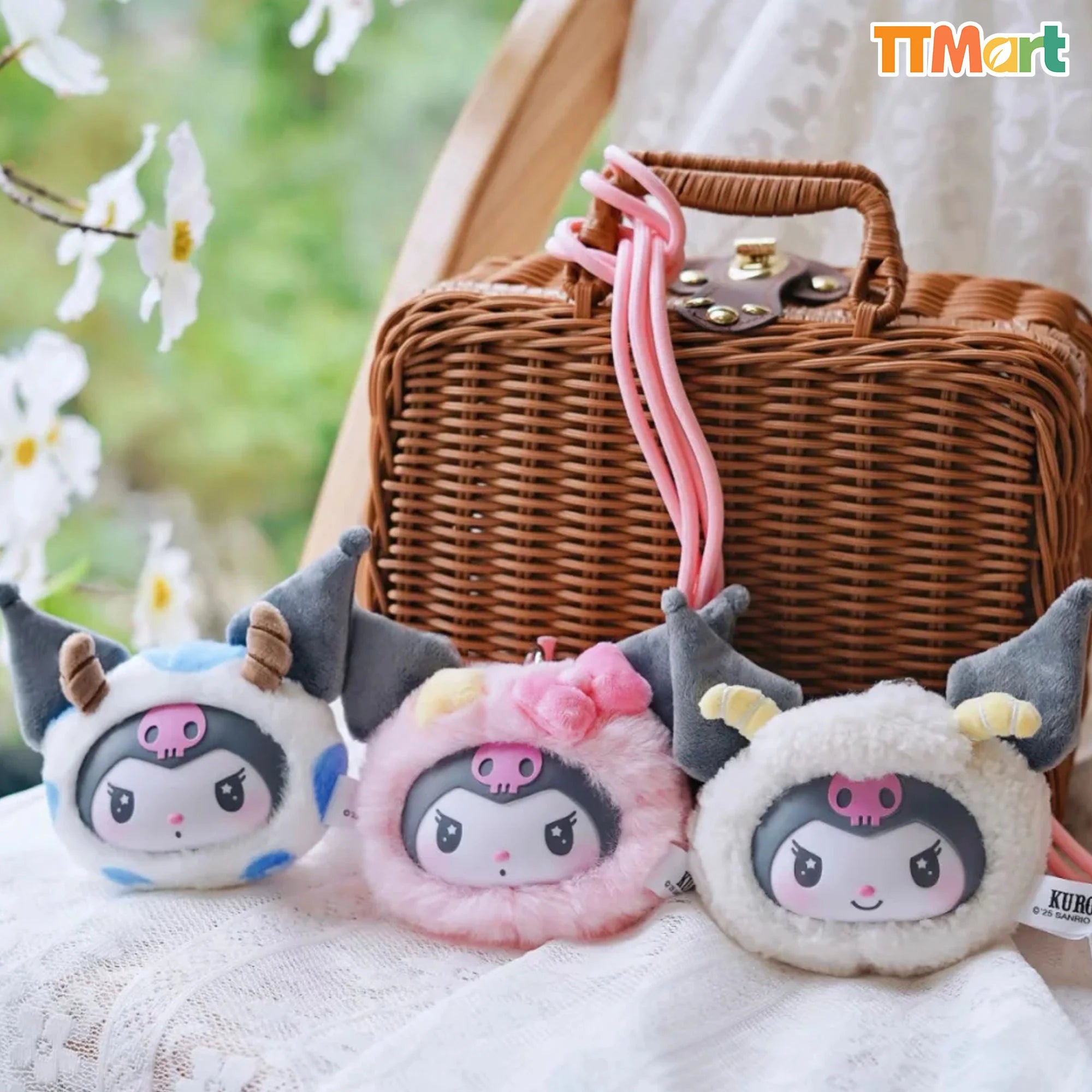 Sanrio Kuromi Zodiac Series Plush Keychain Blind Box (Confirmed Styles)
