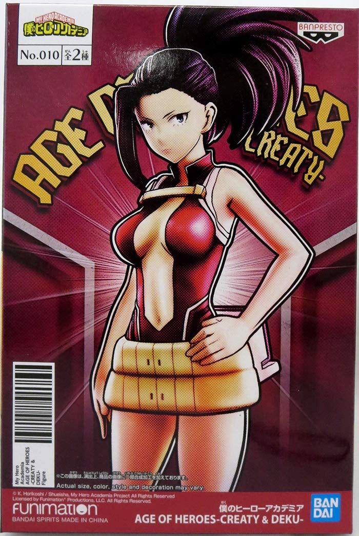 My Hero Academia: Bandai Age Of Heroes Momo (Creati) Original Fgiure