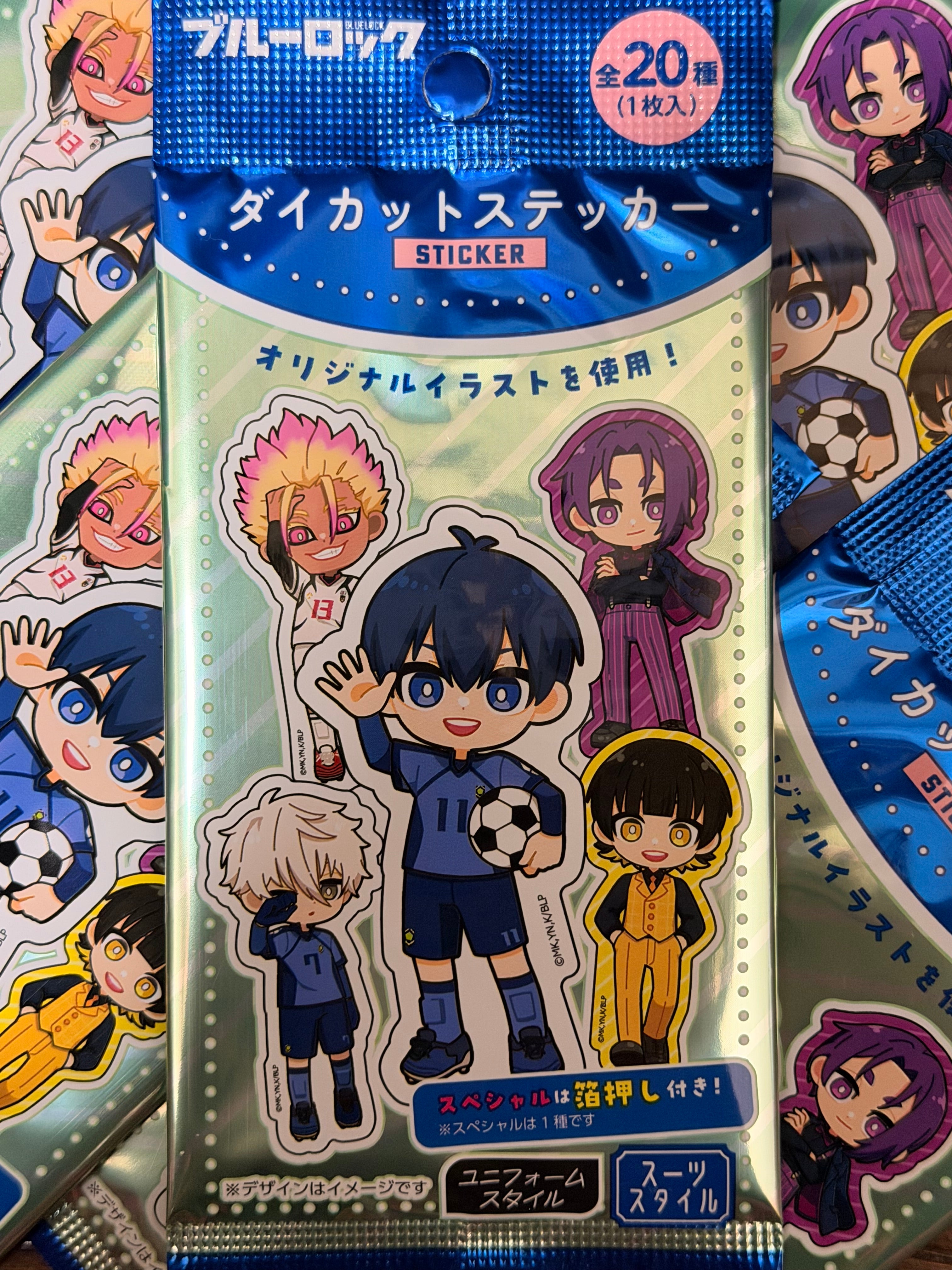 Blue Lock Collector Sticker Blind Bag Pack (1 Random Sticker)