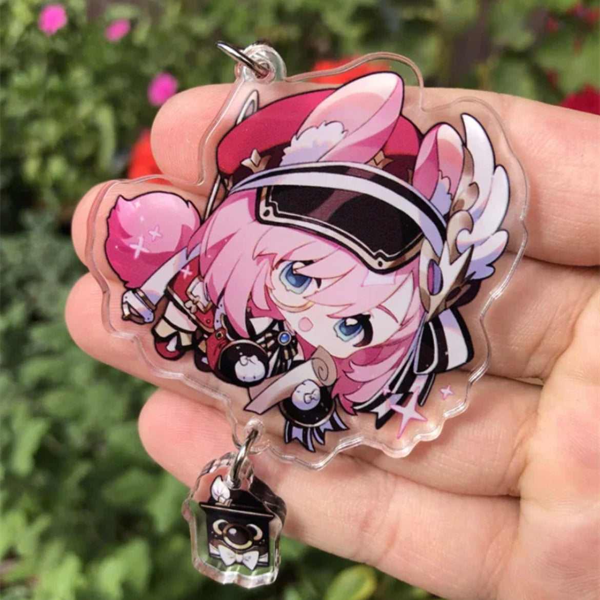 Genshin Impact Charlotte Acrylic Keychain