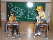 Fairy Tail - Lucy Hearfilia - Sunday x Magazine 50th Anniversary Collaboration Figure Set: St. Sunmaga Academy 3rd Period Lucy Heartfilia RARE