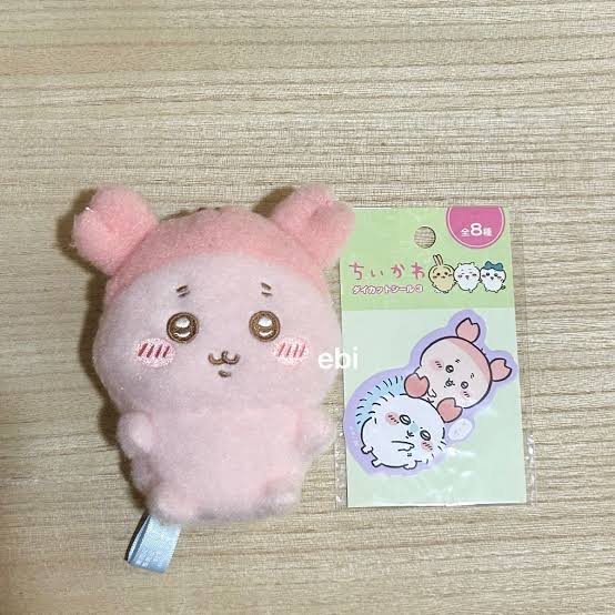 Chiikawa Kani Fuzzy Mini Plush JP