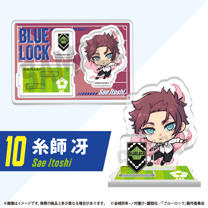 Blue Lock Character Acrylic Stand Gashapon