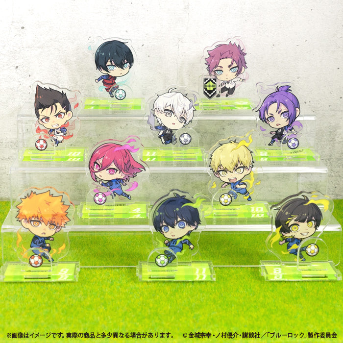 Blue Lock Character Acrylic Stand Gashapon