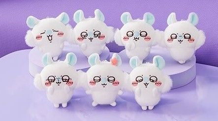 Chiikawa Momonga Crying Plush Keychain JP Ichiban Kuji