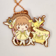Sanrio x Card Captor Sakura Rubber Keychain Gashapon JP