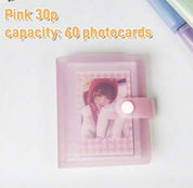 Aesthetic Pastel Photocard Album fits 60 cards