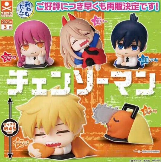 Chainsawman Sleeping Gachapon Figures