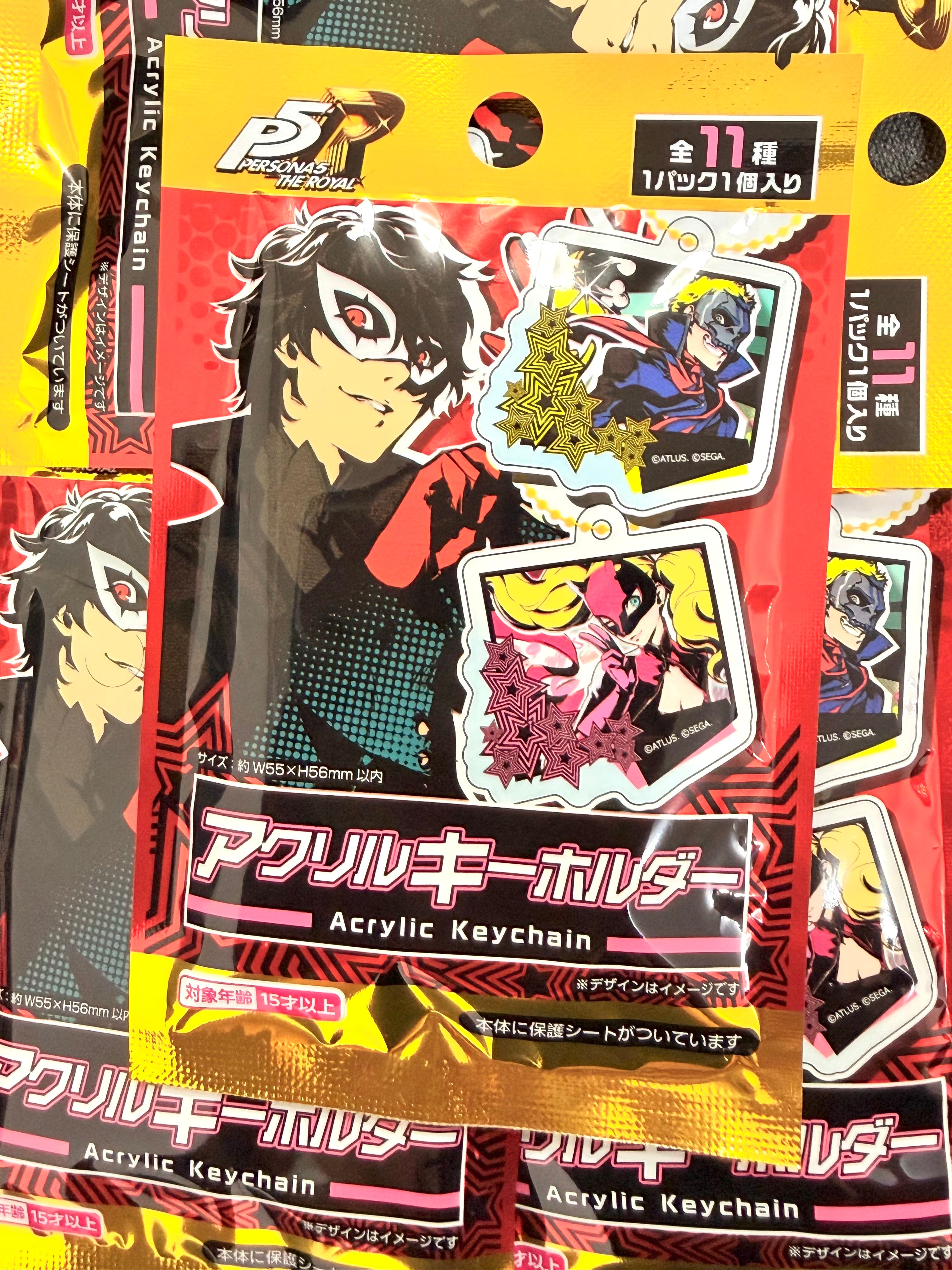 Persona 5 Official Acrylic Keychain Blind bag (1 Random Keychain)