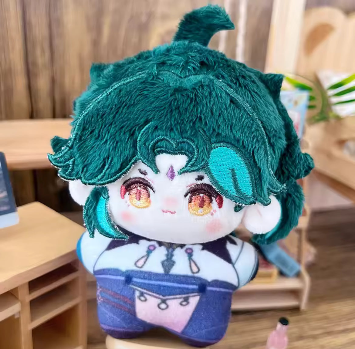 Genshin Impact Xiao Fanmade Plushie Keychain