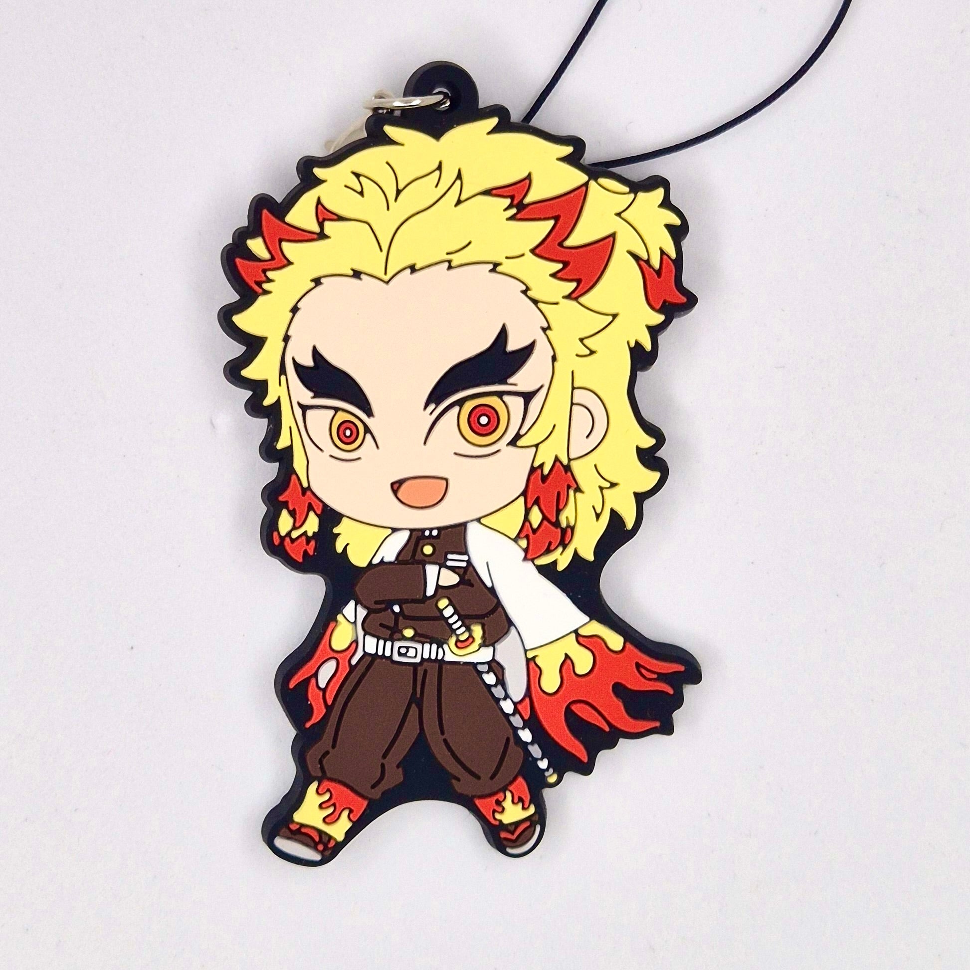 Demon Slayer Official Rengoku Rubber Keychain