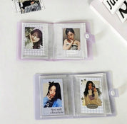 Aesthetic Pastel Photocard Album fits 60 cards