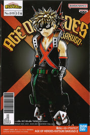 OPEN BOX-My Hero Academia- Bakuo Age of Heroes Line figure by Bandai Namco