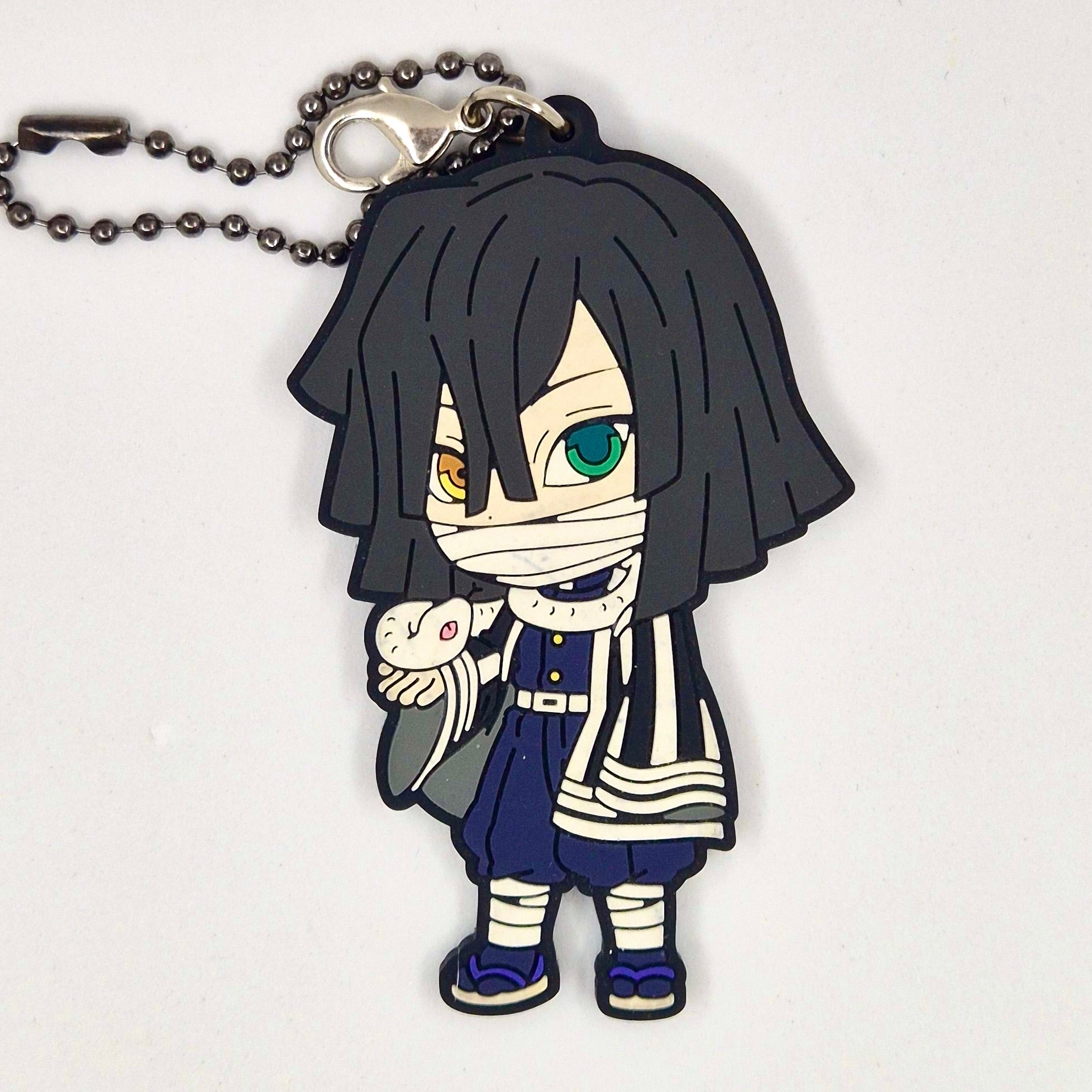 Demon Slayer Official Obanai Rubber Keychain