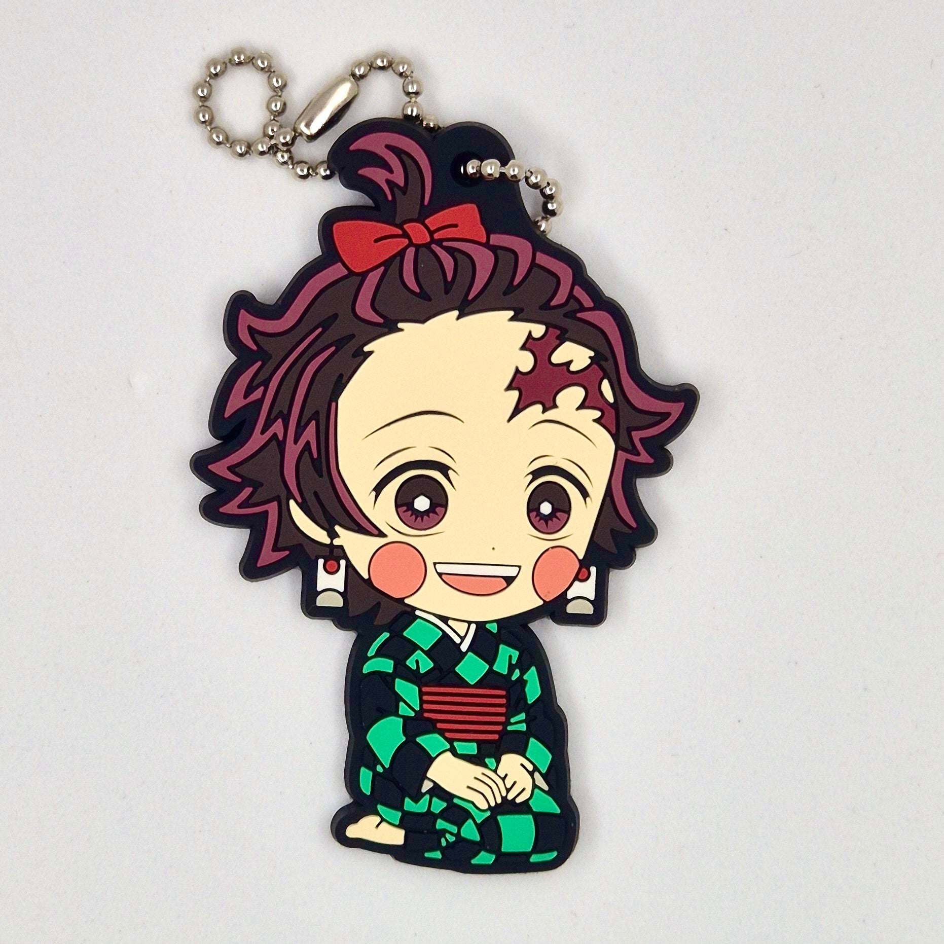 Demon Slayer Official Tanjiro Rubber Keychain