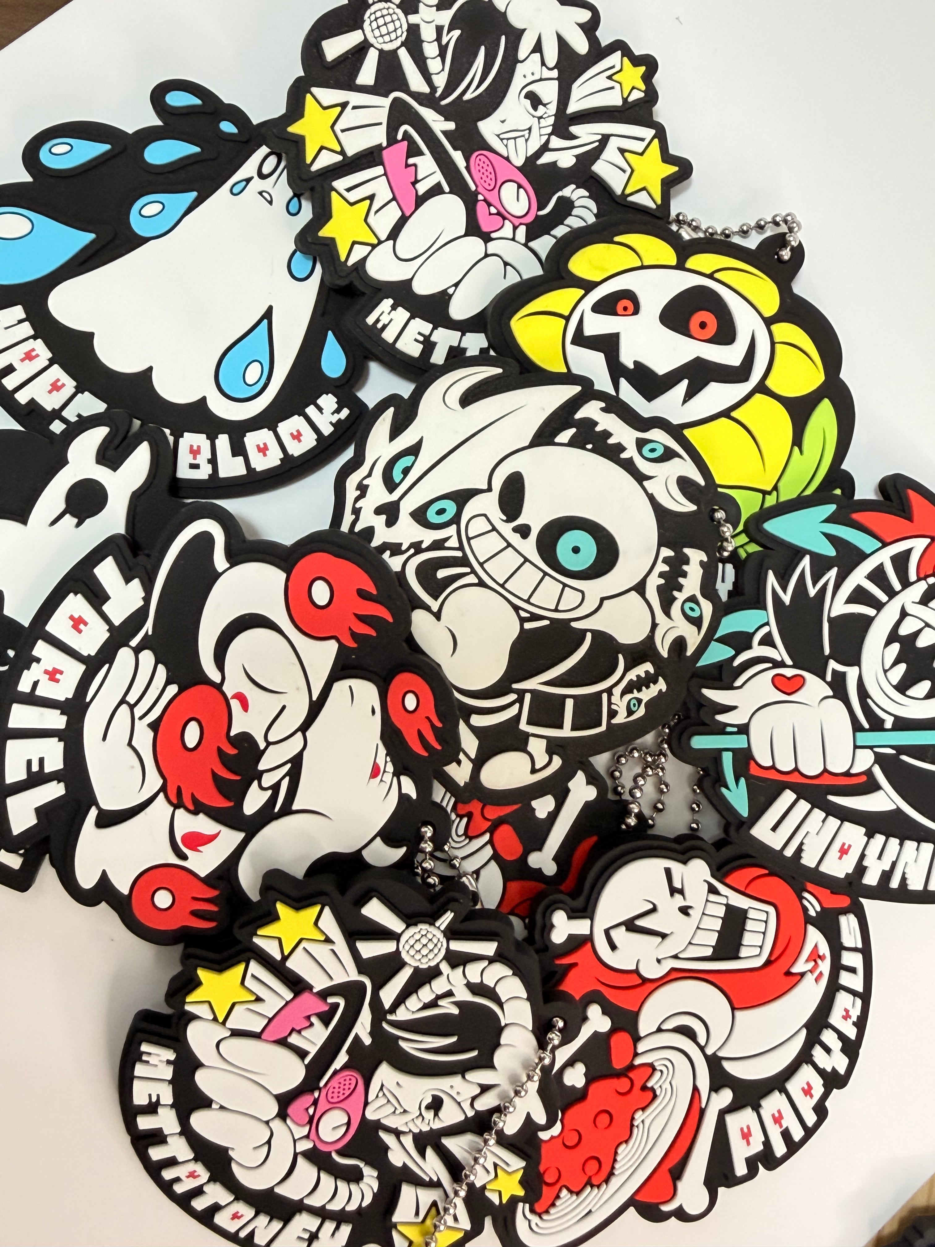 Undertale Collector Acrylic Keychain Gashapon