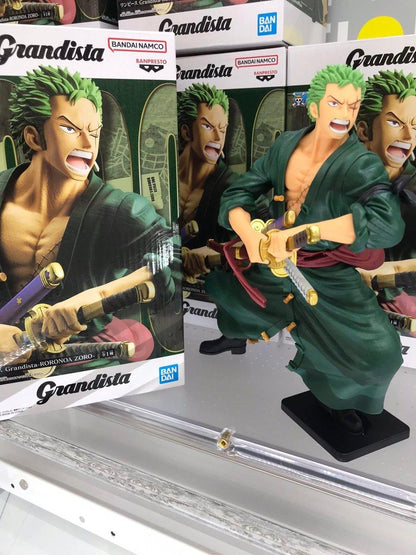 One Piece Zoro Rononoa Grandista Figure by Bandai