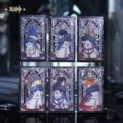 Genshin Impact Official Fatui Harbingers Collector Display Card Blind Bag (1 Random Character)