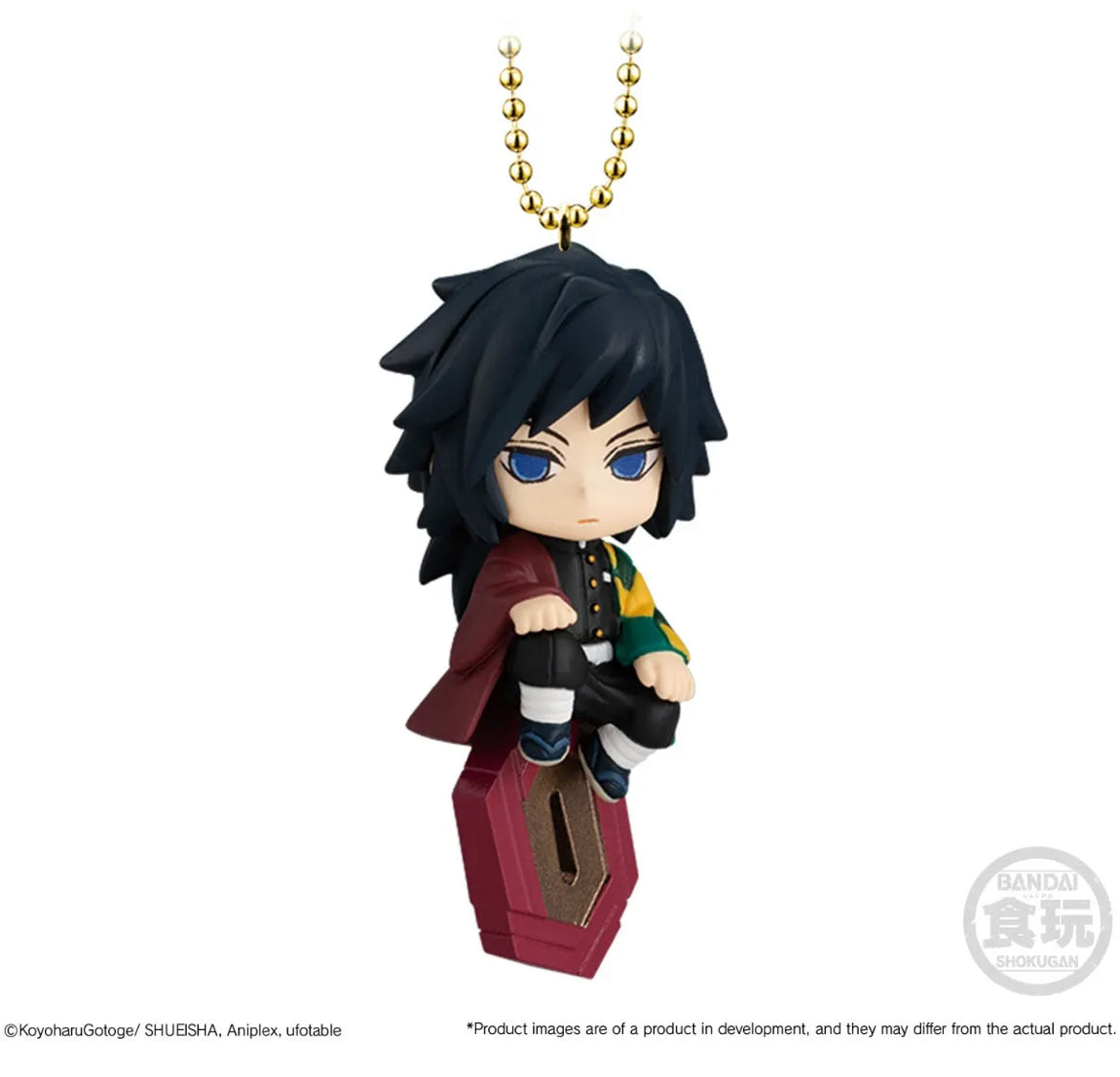 Demon Slayer Giyu Twinkle Dolly Figure Keychain by Bandai