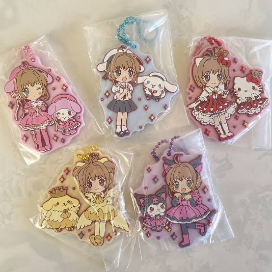 Sanrio x Card Captor Sakura Rubber Keychain Gashapon JP Vol.2