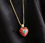 Sugar Sugar Rune Necklace Heart Opens