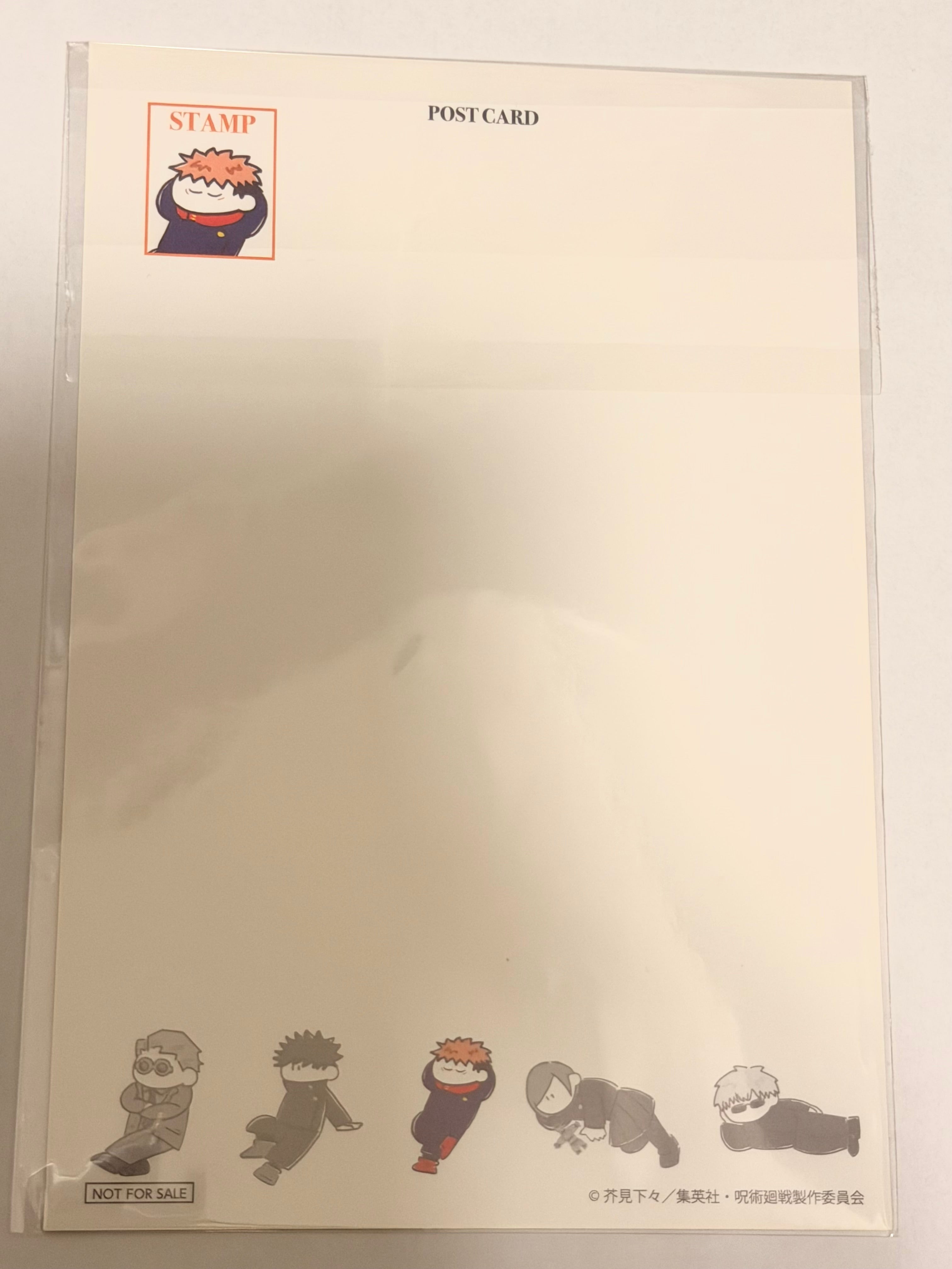 Jujutsu Kaisen Yuji Itadori Official Collector Postcard A5 263122