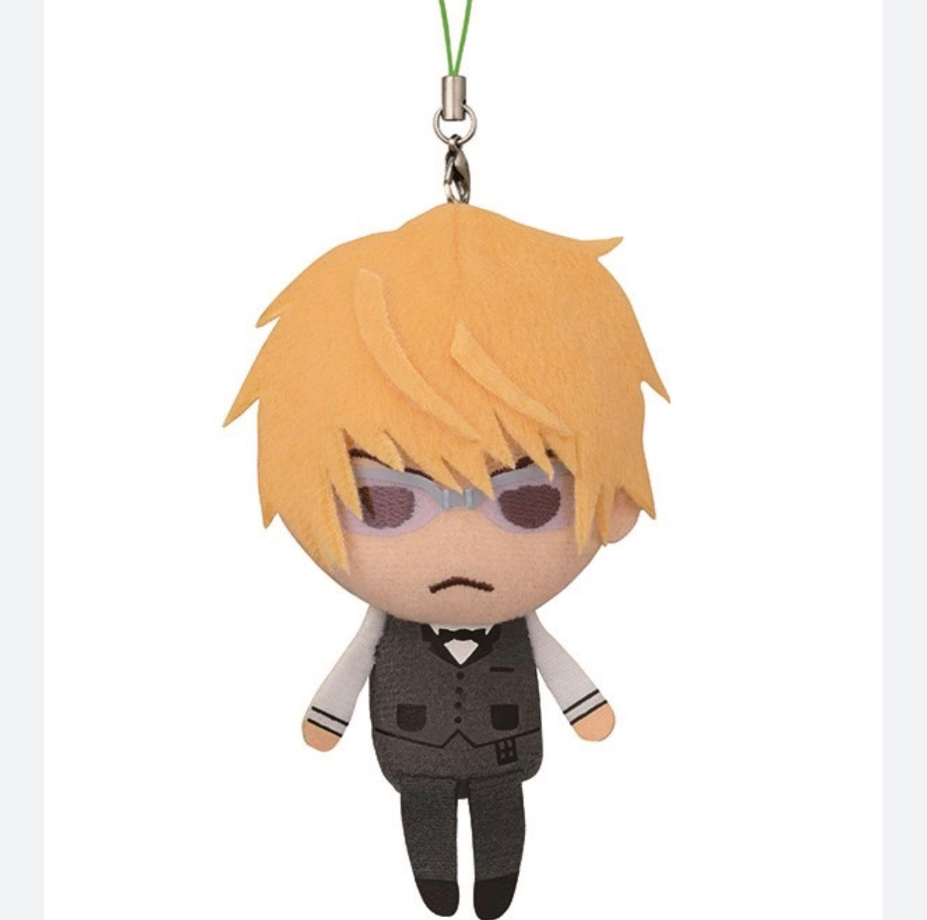 Durarara!! X2 Shizuo Heiwajima Official Plush Keychain Ichiban Kuji