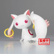 Puella Magi Madoka Magica Kyubey Fluffy Puffy Figure by Bandai