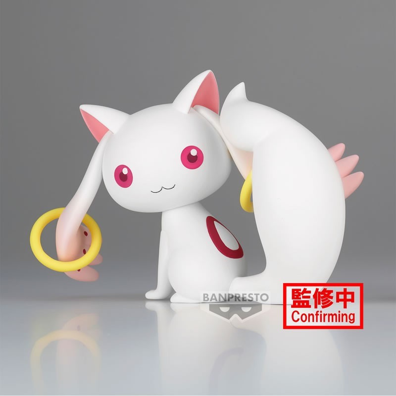 Puella Magi Madoka Magica Kyubey Fluffy Puffy Figure by Bandai