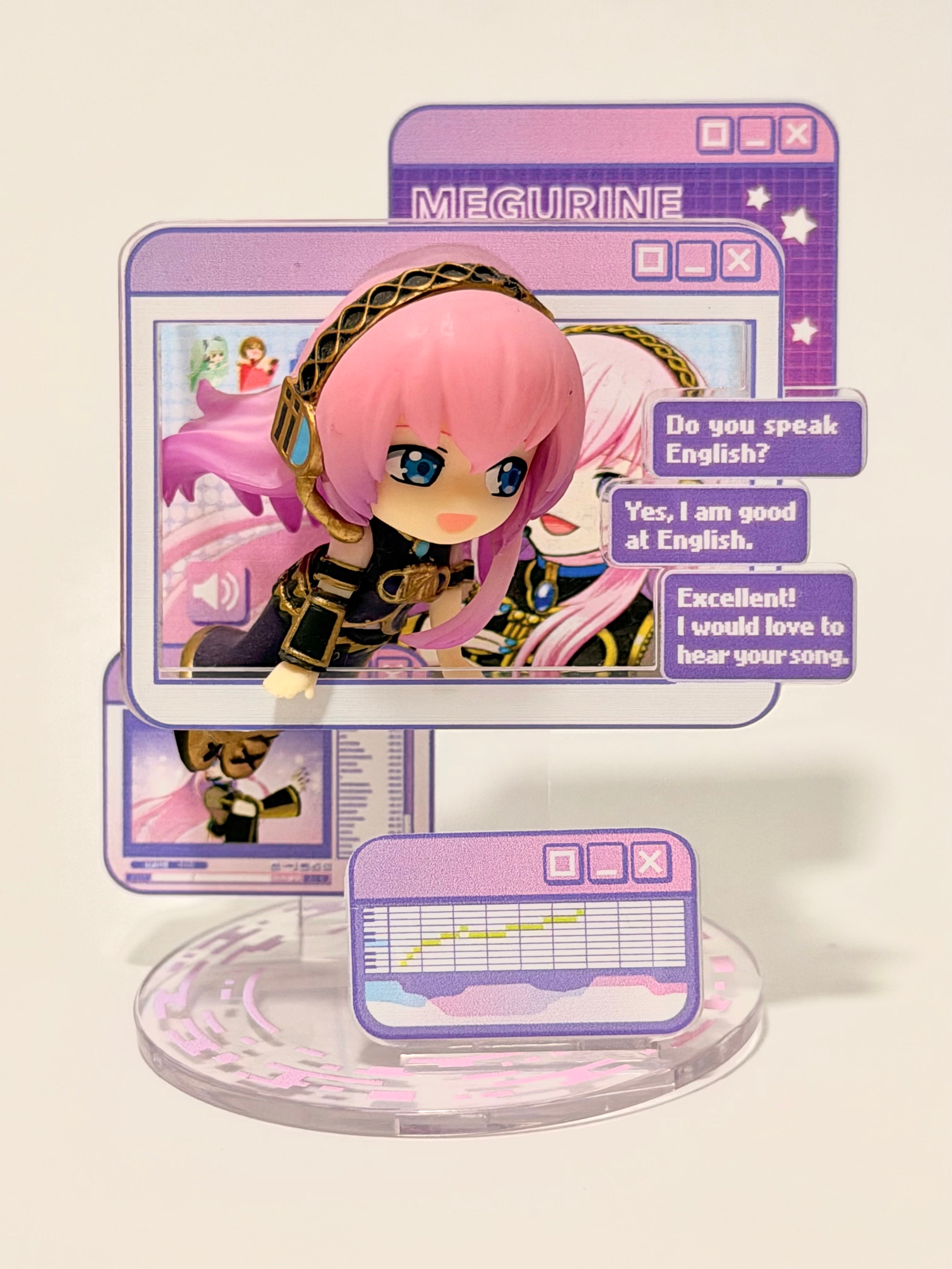 Vocaloid Luka Window Figure Blind Boxes by Re-ment Project Sekai