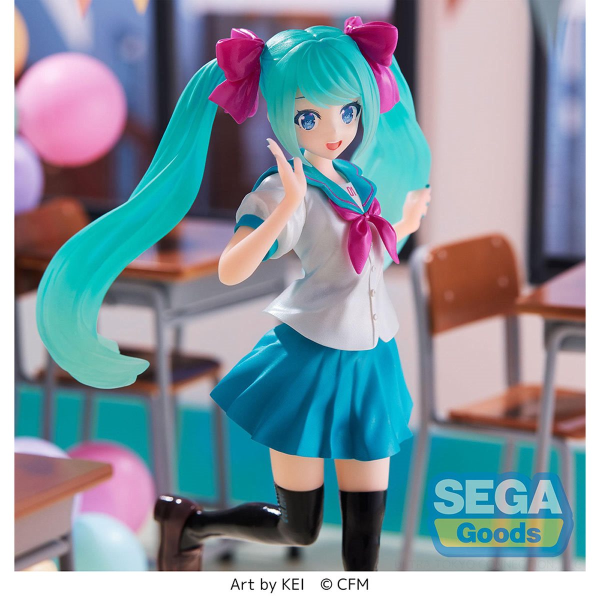 OPEN BOX Hatsune Miku Kei Version 16 Anniversary Figure by Taito