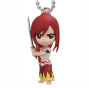 Fairy Tail Erza Scarlet swing mascot keychain figure Takara Tomy Arts