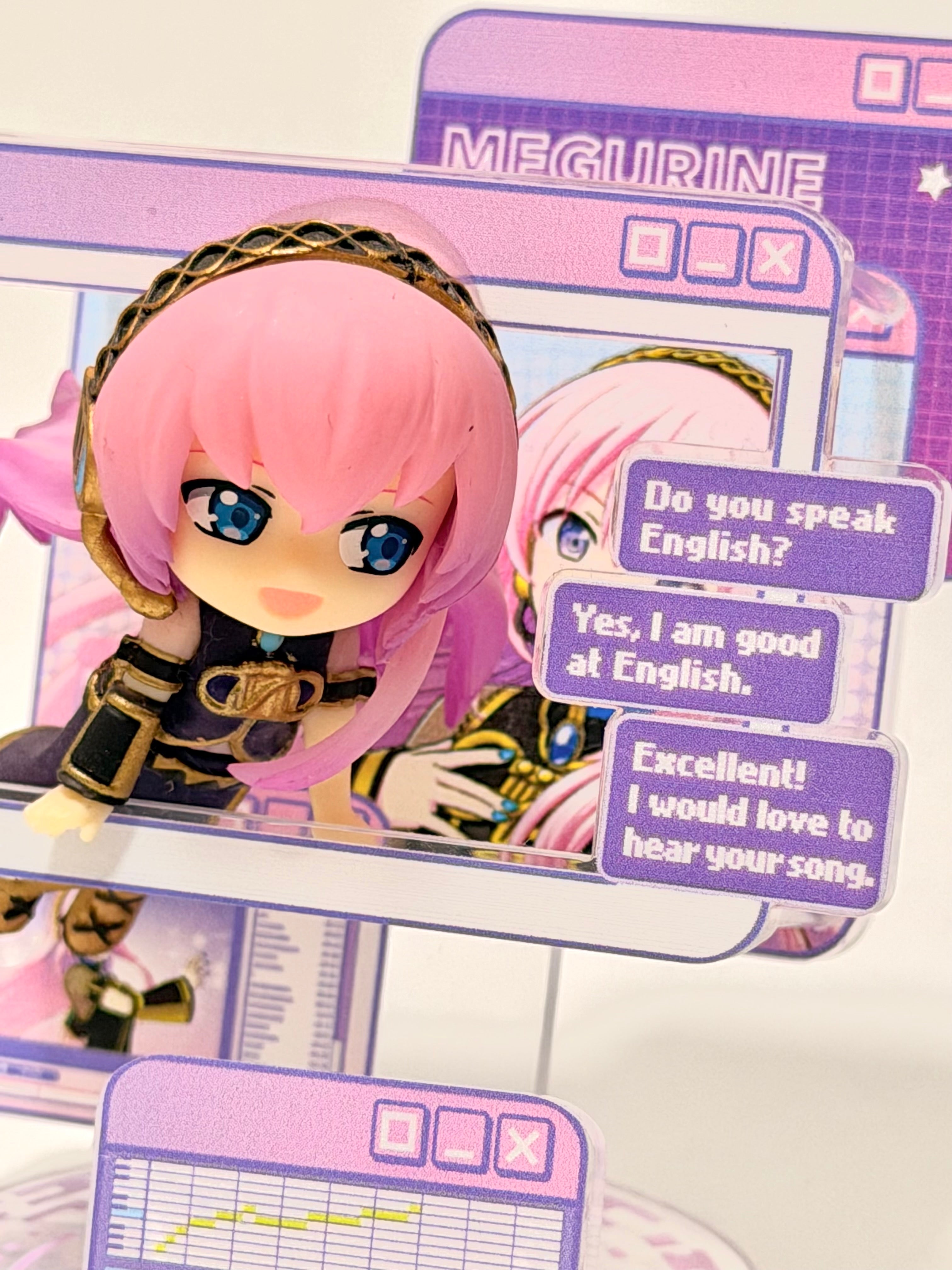 Vocaloid Luka Window Figure Blind Boxes by Re-ment Project Sekai