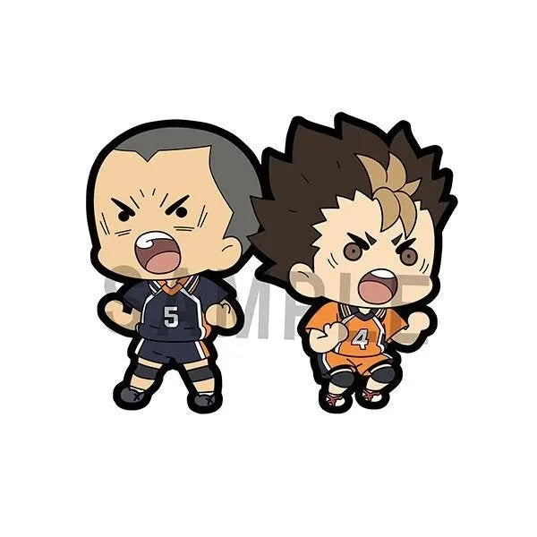 Haikyuu!! Rubber Keychain Blind boxes by Megahouse