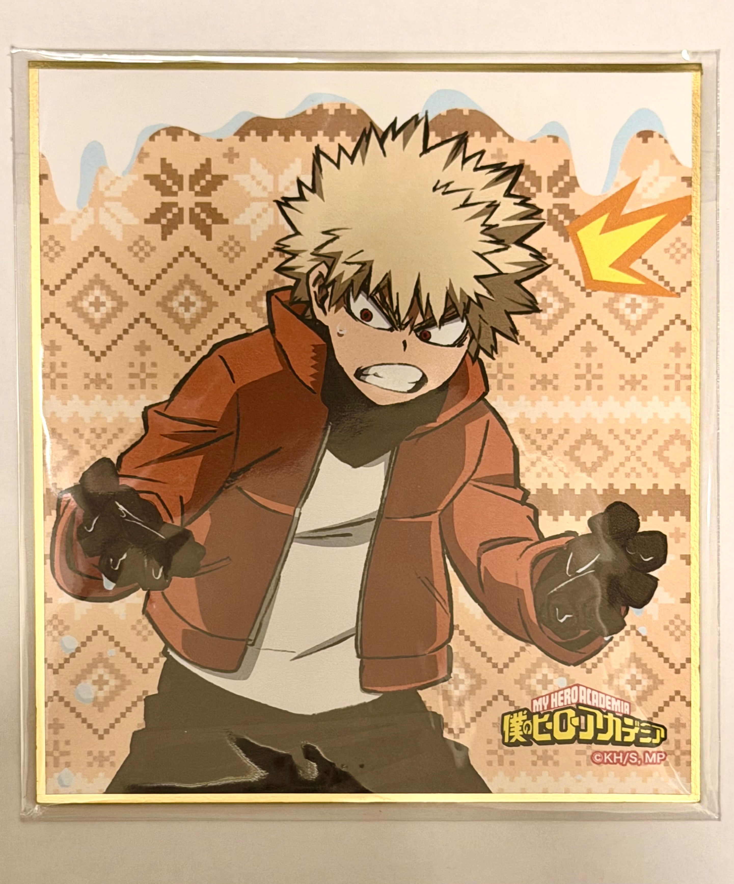 My Hero Academia Bakugo Official Collector Shikishi Board 263132