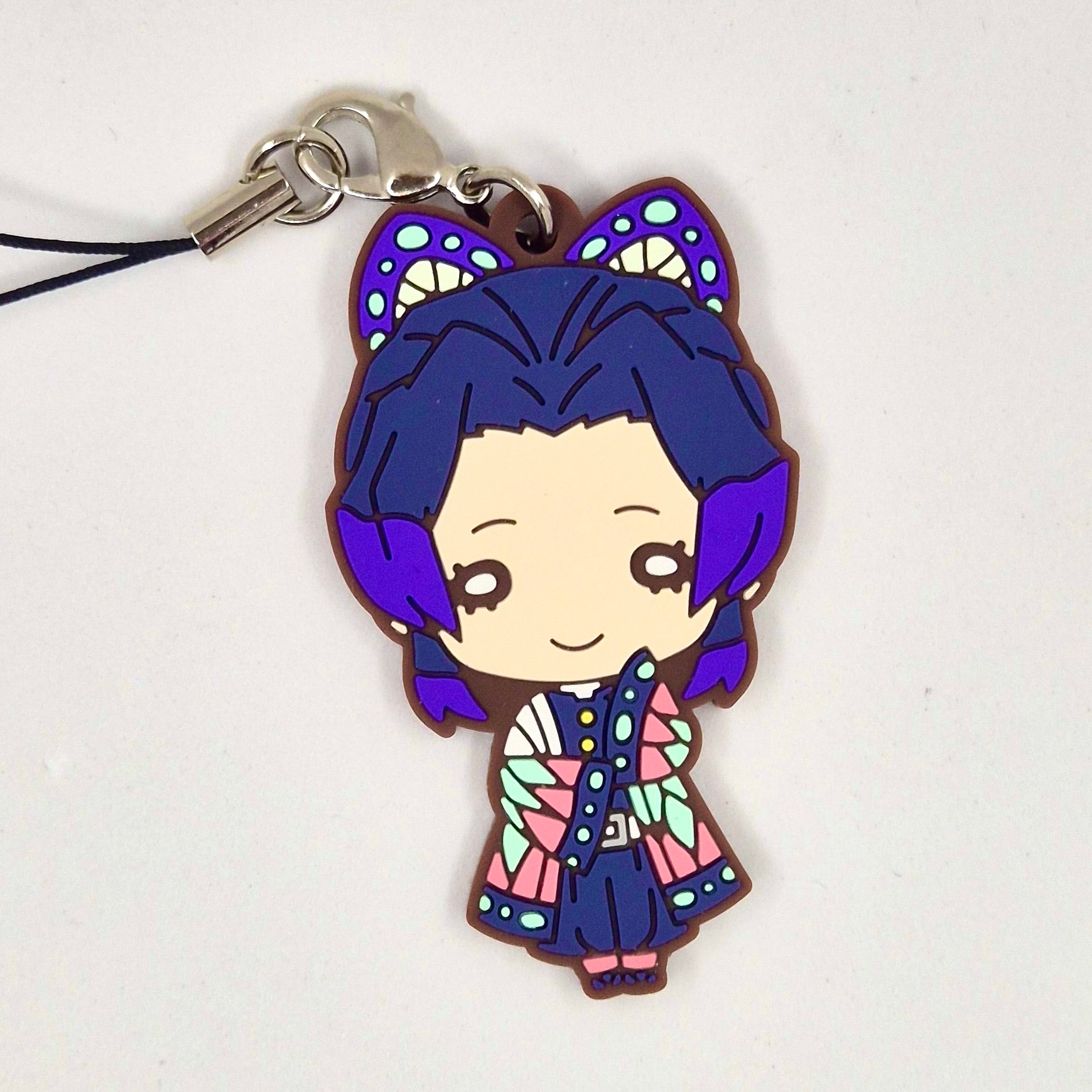 Demon Slayer Official Shinobu Rubber Keychain