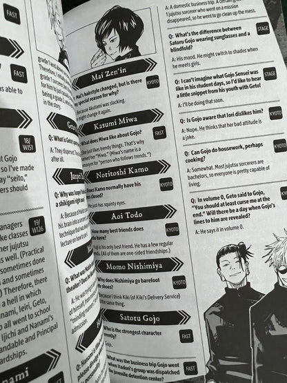 Jujutsu Kaisen Official Character Guide