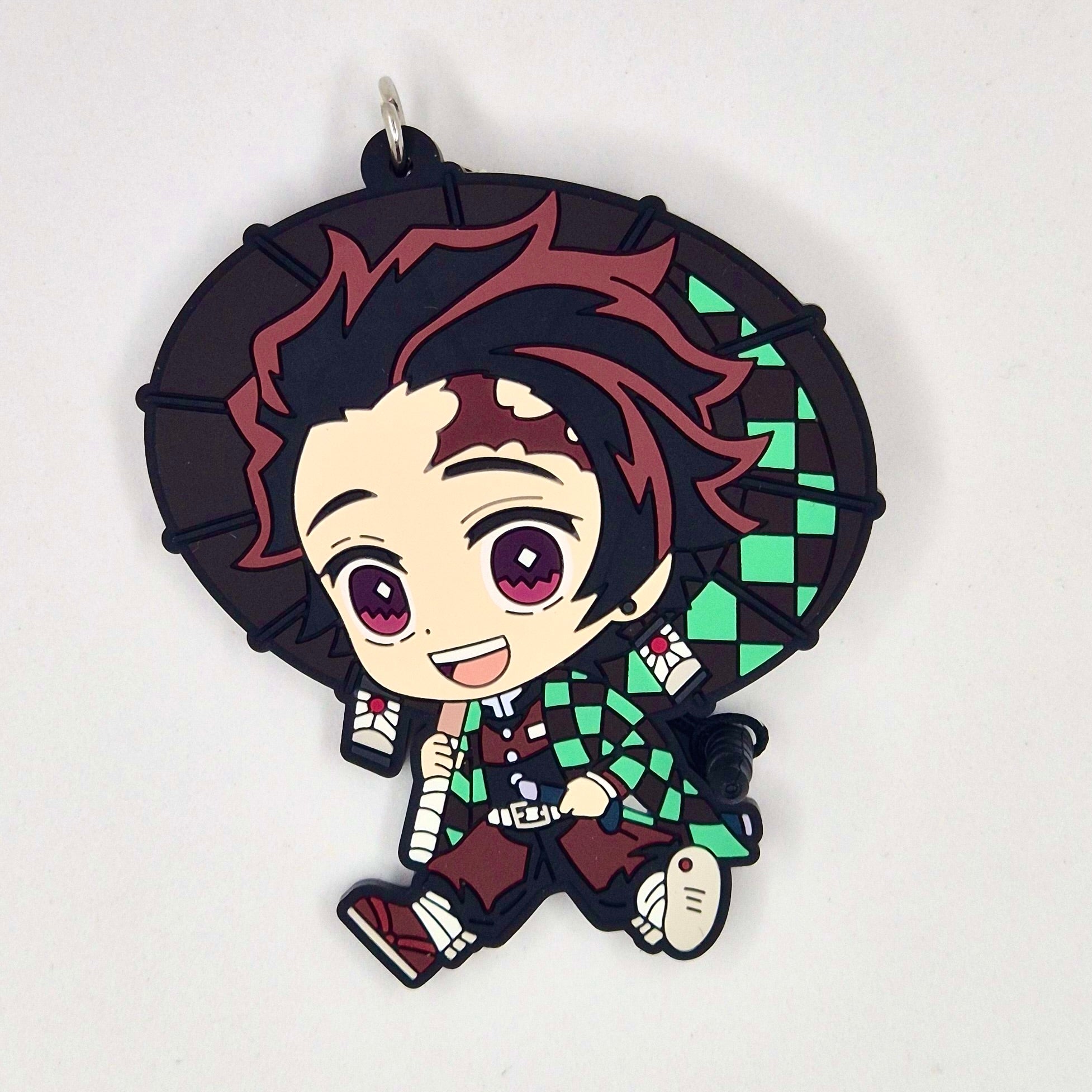 Demon Slayer Official Tanjiro Rubber Keychain