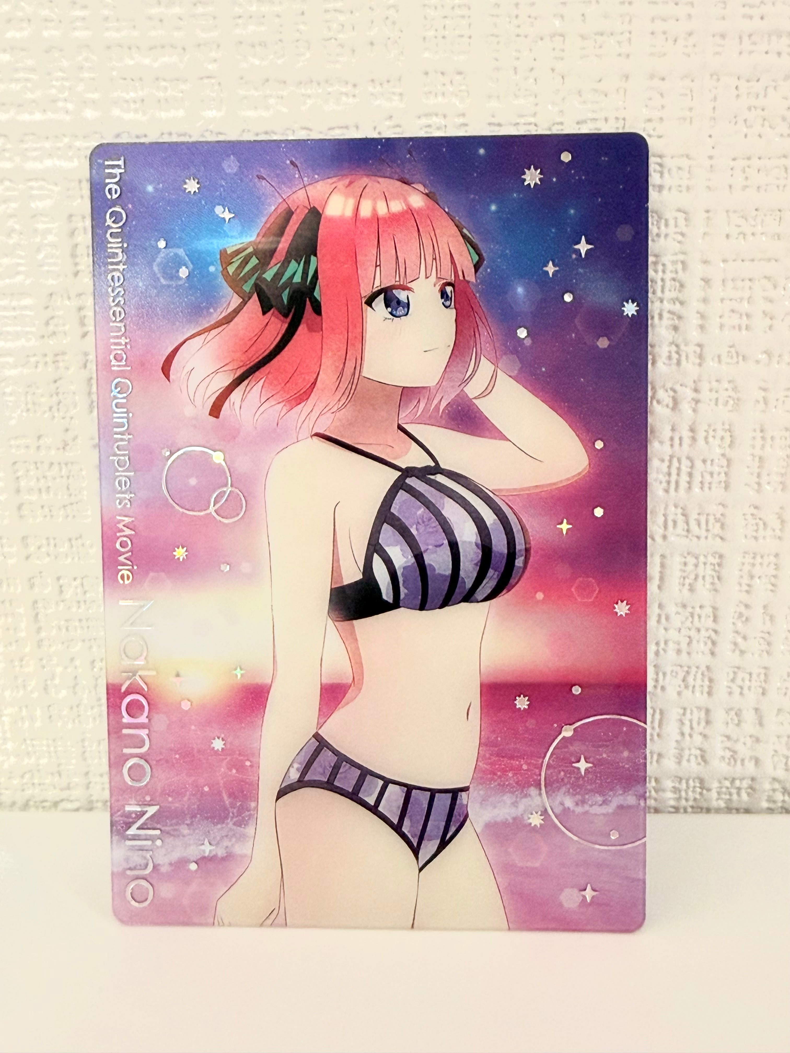 The Quintessential Quintuplets Nino Official Collector Card 263160